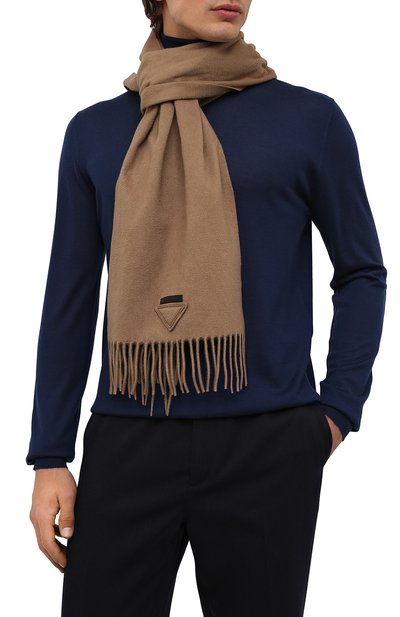 Кашемировый шарф PRADA, арт. 1FS005-1YLF-F0040, фото 3