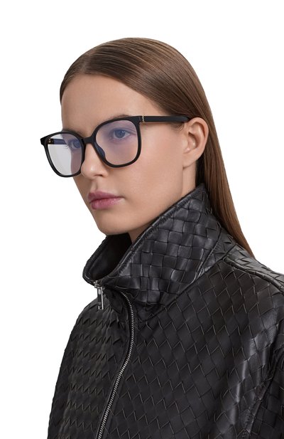 Оправа SAINT LAURENT черного цвета по цене 32500 руб., арт. SL M155 001, фото 2 Оправа SAINT LAURENT, арт. SL M155 001, фото 2