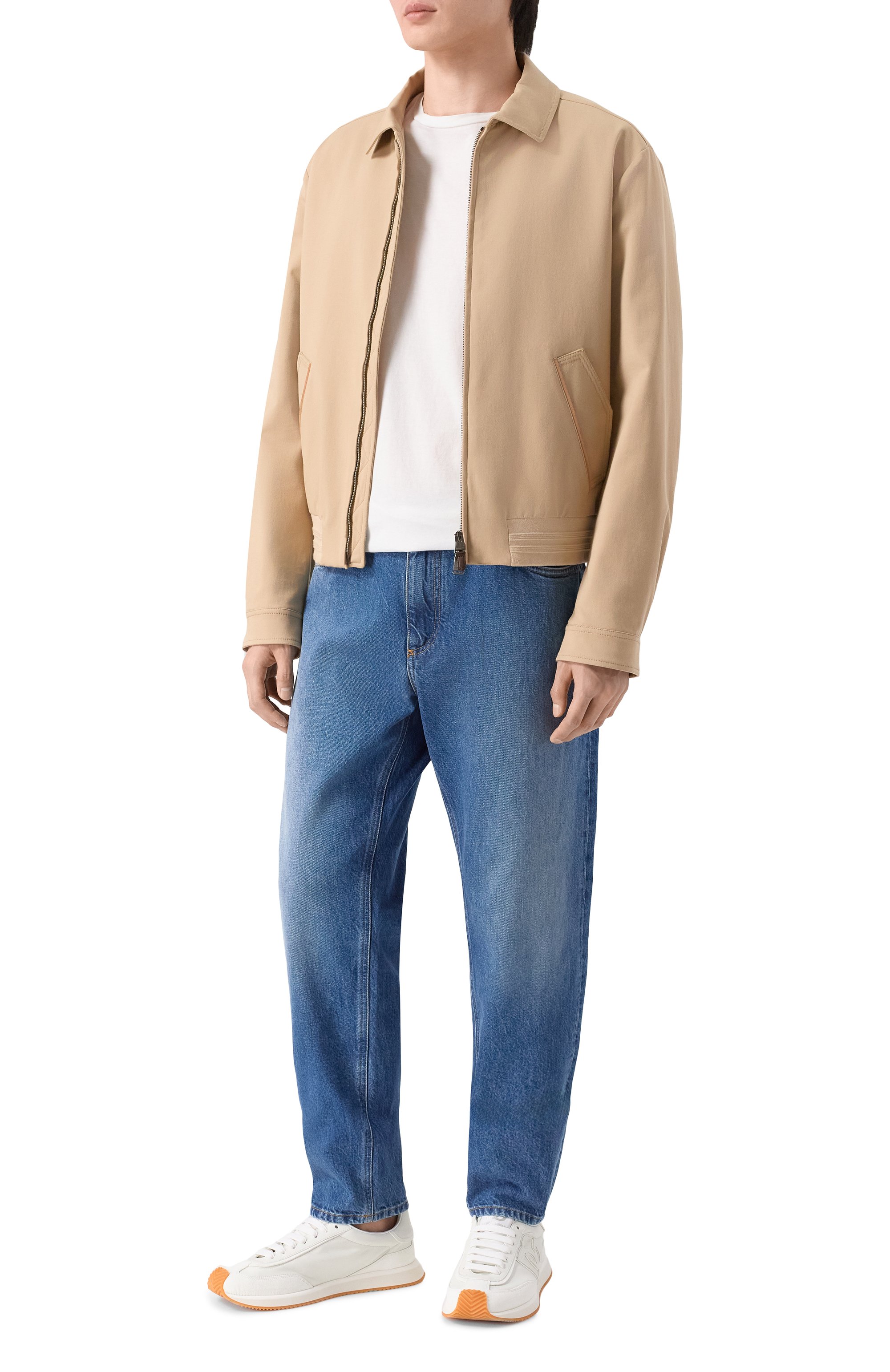 Кожаные кроссовки dg cushion DOLCE & GABBANA, арт. CS2288/A0124, фото 2