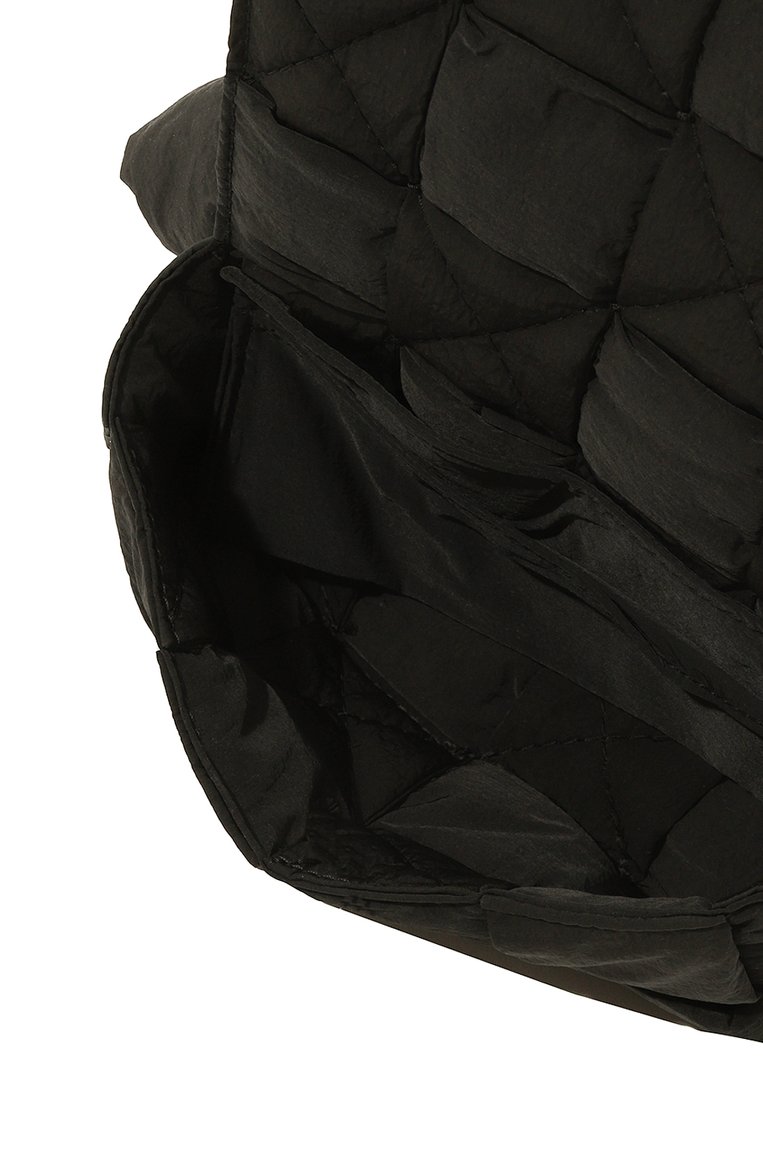 Мужская поясная сумка padded tech cassette BOTTEGA VENETA черного цвета, арт. 679763/VB080 | Фото 5 (Размер: mini; Материал: Текстиль; Ремень/цепочка: На ремешке; Случай: Повседневный)