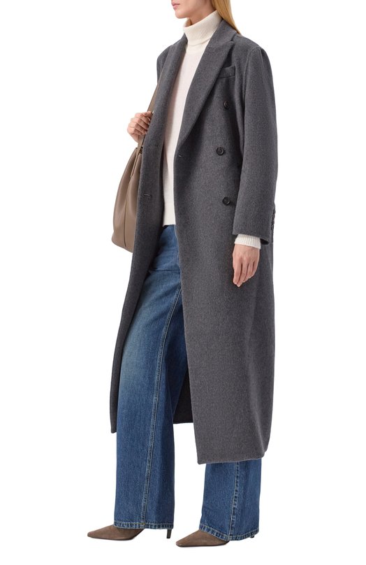 Замшевые ботильоны Brunello Cucinelli MZSFC3008P Коричневый  MZSFC3008P Фото 3