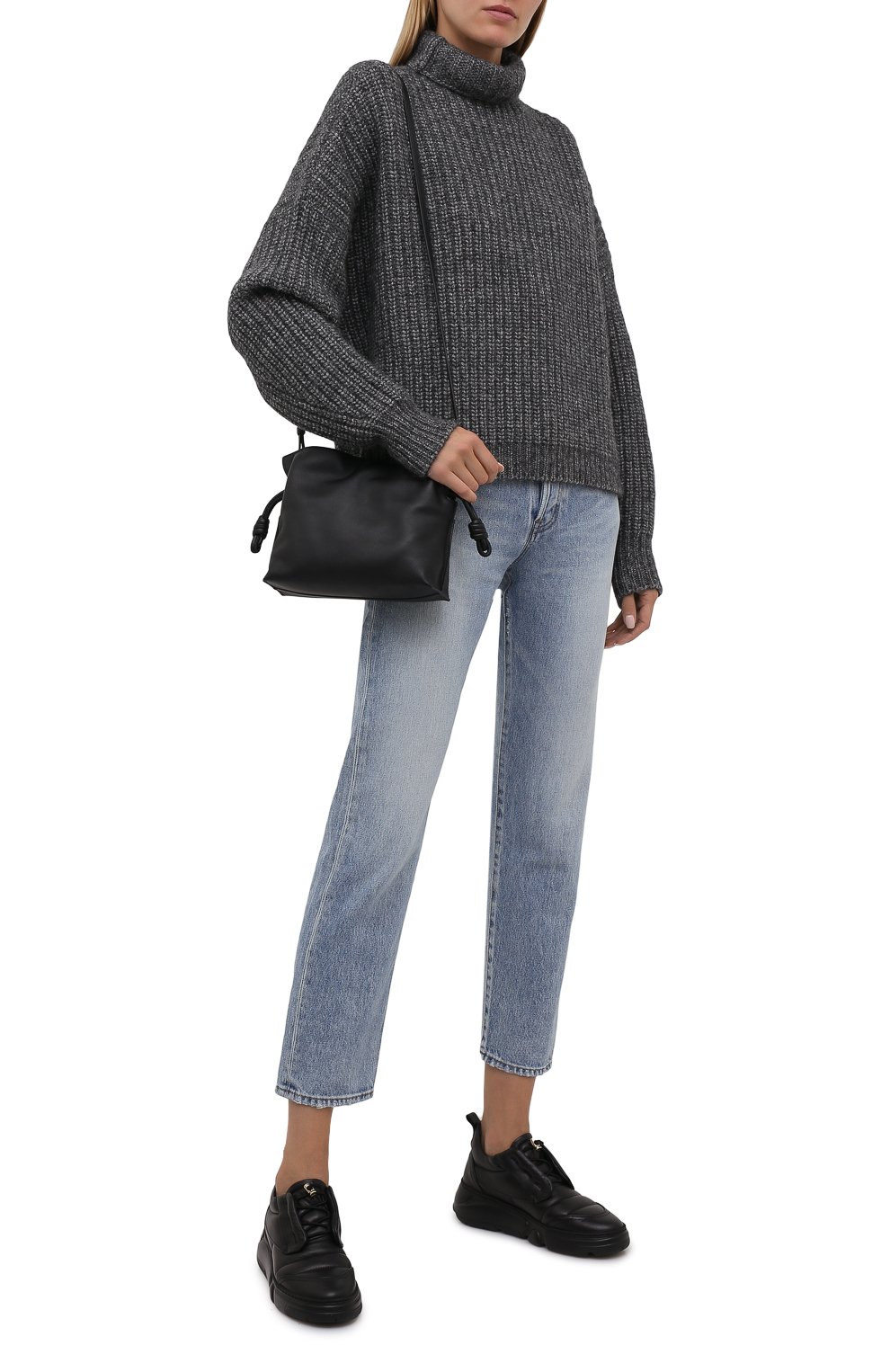 Кожаные кроссовки venus AGL, арт. D938012PGKA0761013, фото 2