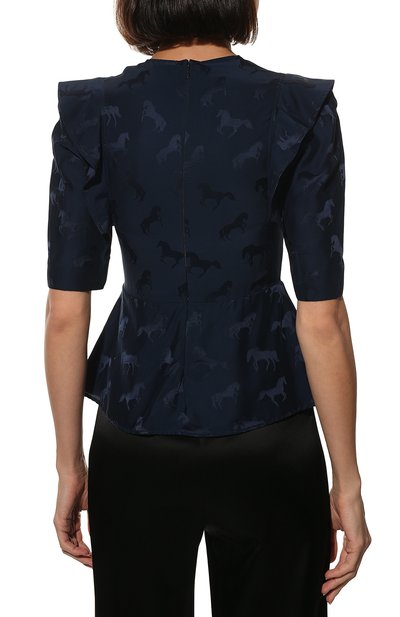 Блузка из смеси шелка и вискозы STELLA MCCARTNEY, арт. 599865/SNA57, фото 4