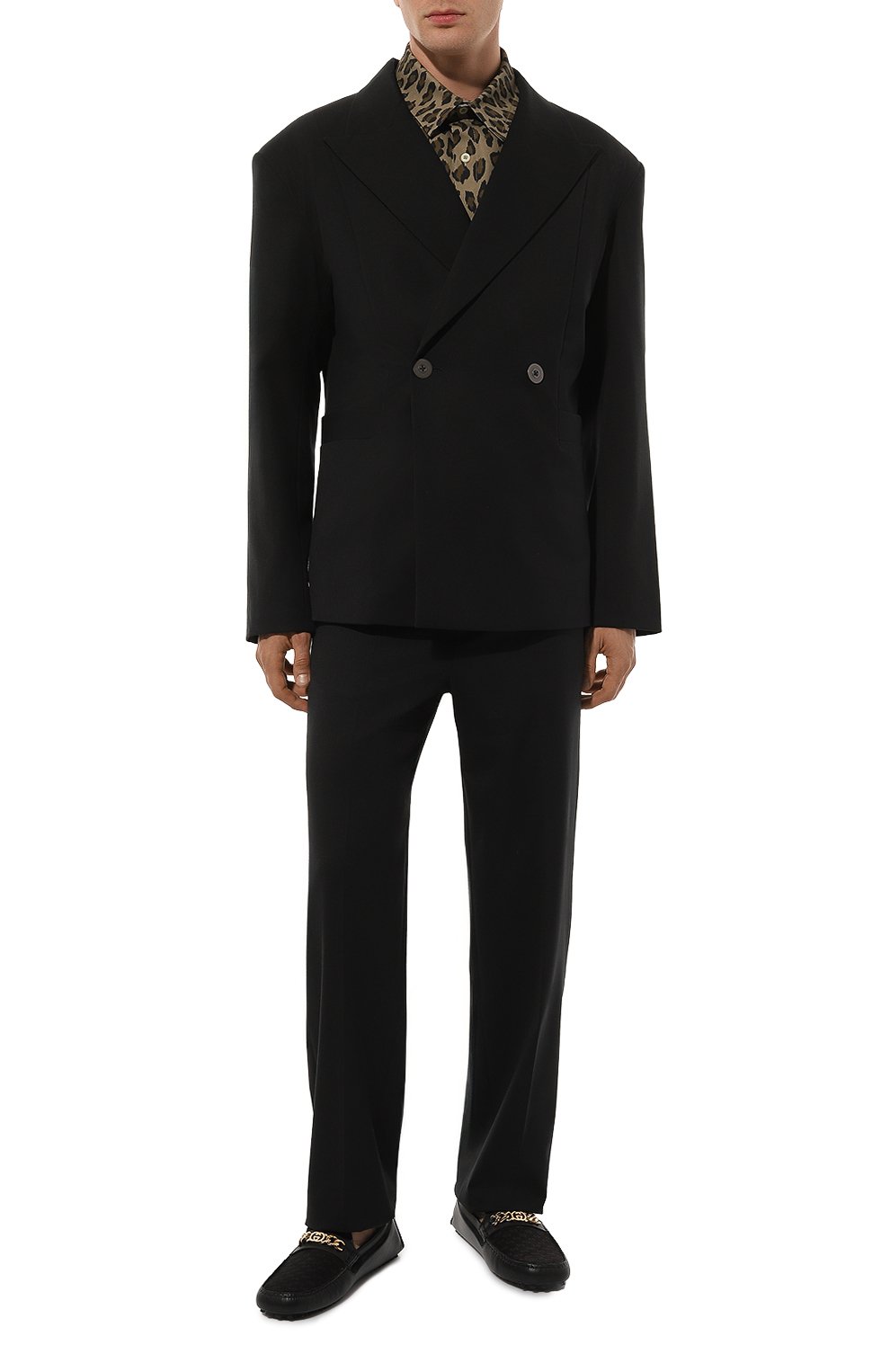 Кожаные мокасины GUCCI, арт. 730149/AABBN, фото 2