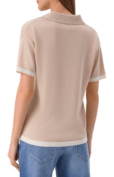 Поло из шелка и хлопка MVST, арт. WS61-612MU, фото 4