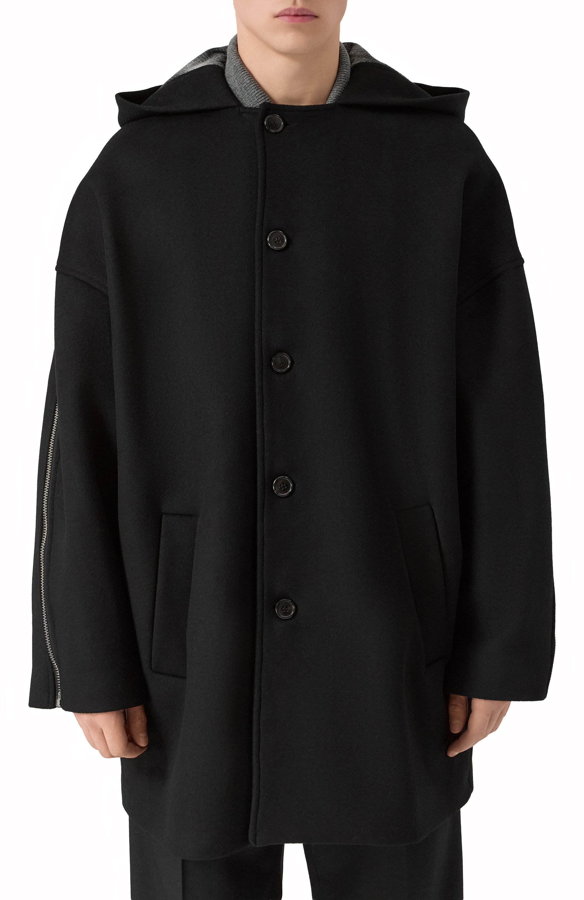 Шерстяное пальто ISABEL BENENATO, арт. UW07F25, фото 3