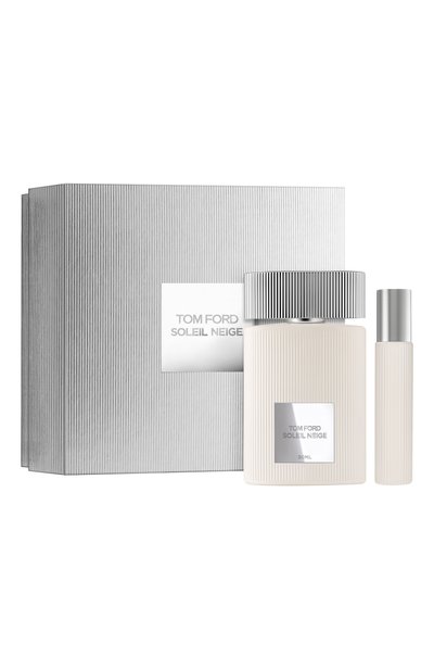 Женский набор soleil neige eau de parfum set with travel spray (50+10ml) TOM FORD, арт. T5PZ-01