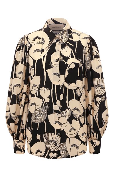 Женская шелковая блузка GUCCI, арт. 652693 ZAGRX