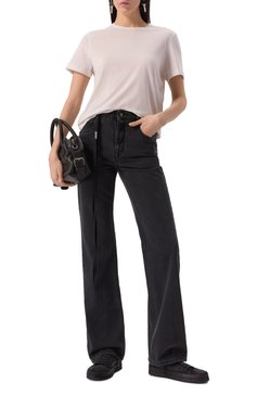 Женские замшевые кеды nono ANN DEMEULEMEESTER черного цвета, арт. B0012569/LT147 | Фото 2 (Подошва: Платформа; Материал внутренний: Натуральная кожа; Материал сплава: Проставлено; Драгоценные камни: Проставлено; Материал внешний: Натуральная кожа, Замша; Материал утеплителя: Без утеплителя; Кросс-КТ: Низкие; Стили: Кэжуэл)