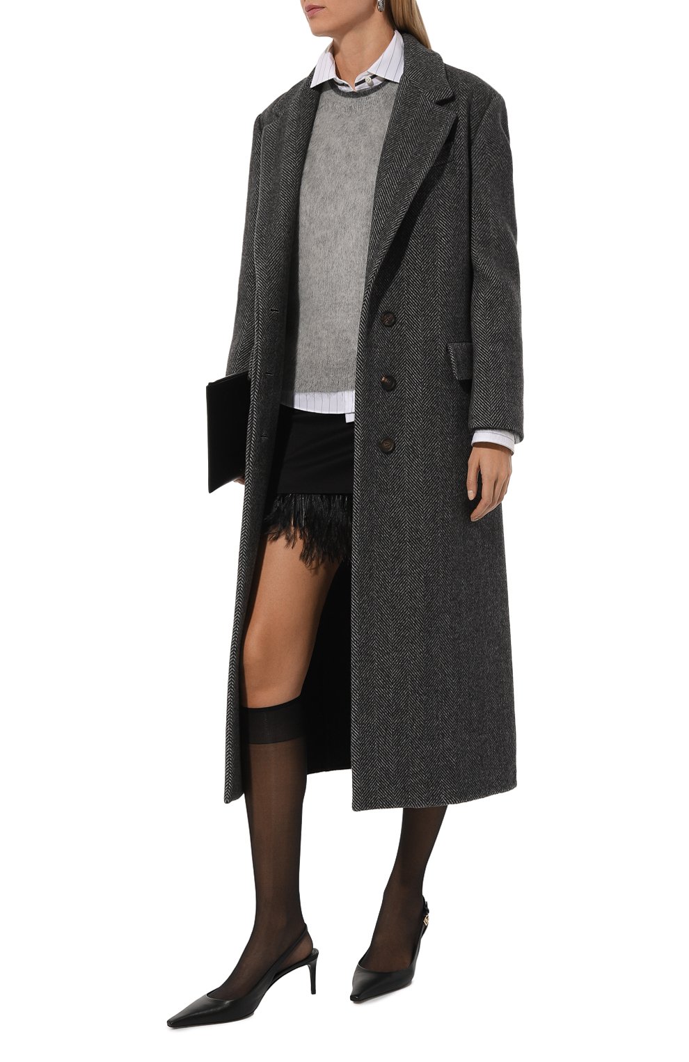 Пуловер из шерсти и кашемира BRUNELLO CUCINELLI, арт. MBP108600, фото 2