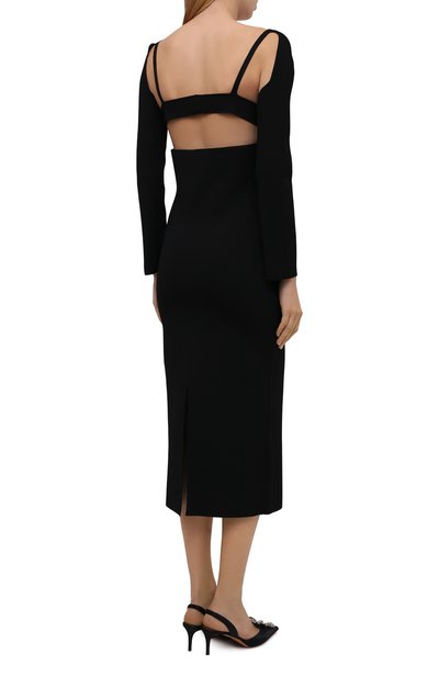 Платье из вискозы KHAITE, арт. 8647400/FRIDA, фото 4