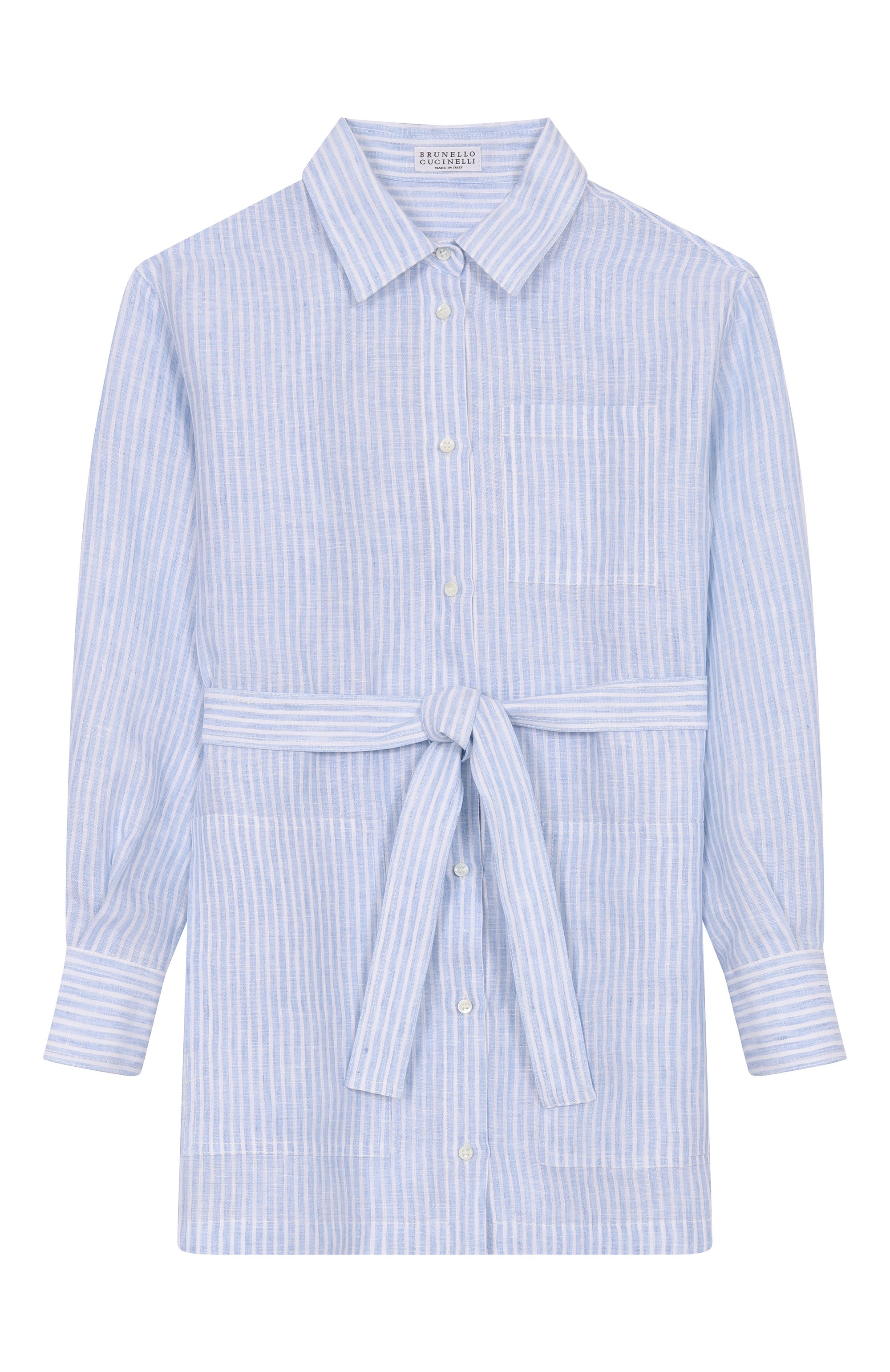 Льняная блузка BRUNELLO CUCINELLI, арт. BH762C603B, фото 1