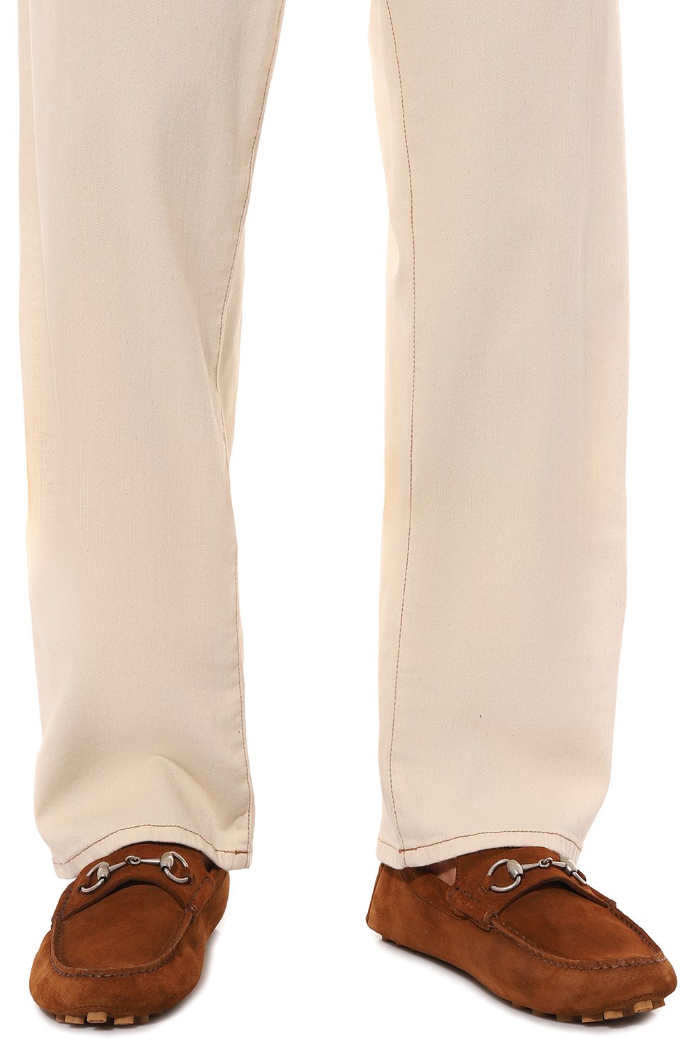 Замшевые мокасины GUCCI, арт. 765859/0PV00, фото 3