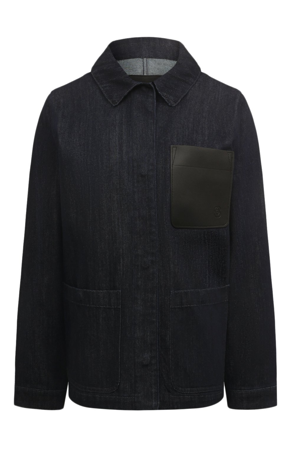 Джинсовая куртка YS ARMY PARIS темно-синего цвета по цене 123500 руб., арт. 24EFV02369B06W, фото 1 Джинсовая куртка YS ARMY PARIS, арт. 24EFV02369B06W, фото 1