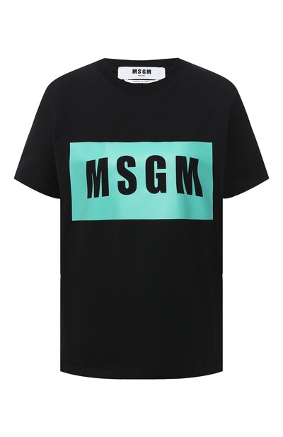 Женская хлопковая футболка MSGM, арт. 3041MDM95 217298