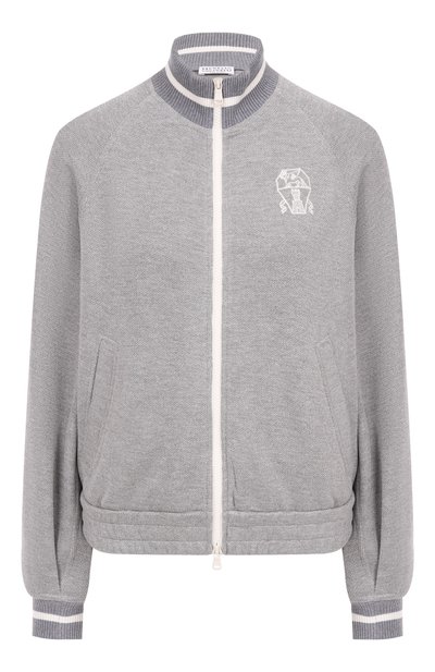 Женский толстовка из вискозы и хлопка BRUNELLO CUCINELLI, арт. MP930SN906