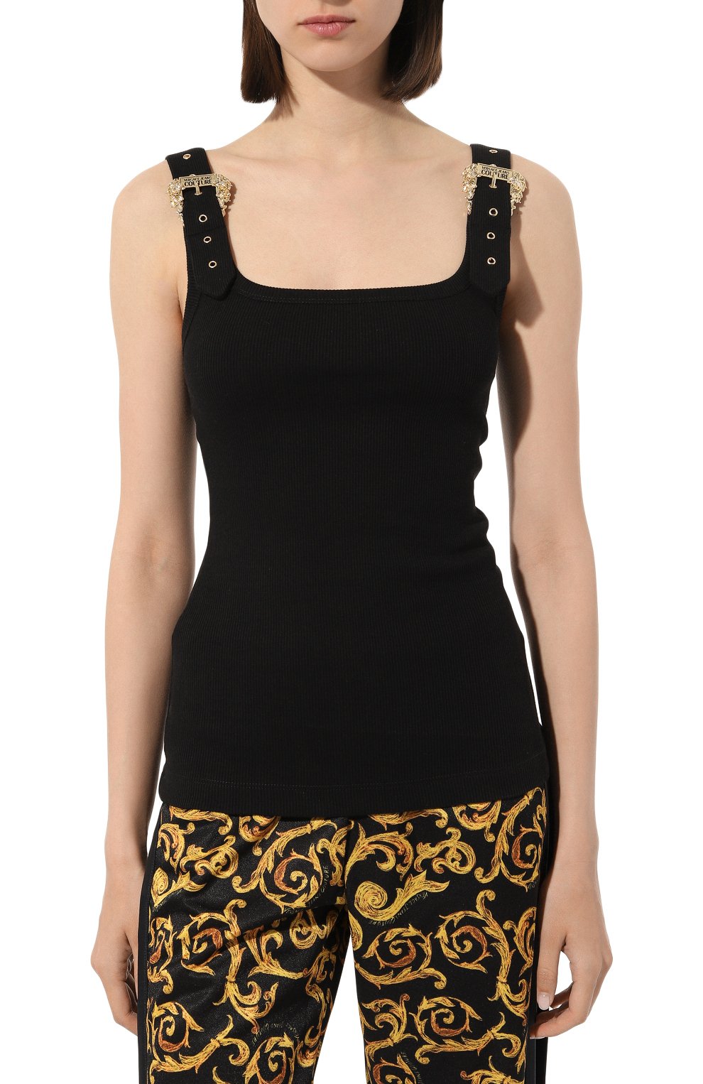 Хлопковая майка VERSACE JEANS COUTURE, арт. 74HAM619/J0004, фото 3