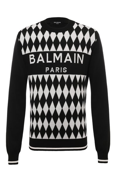 Мужской шерстяной джемпер BALMAIN, арт. DH1KD000/KG95