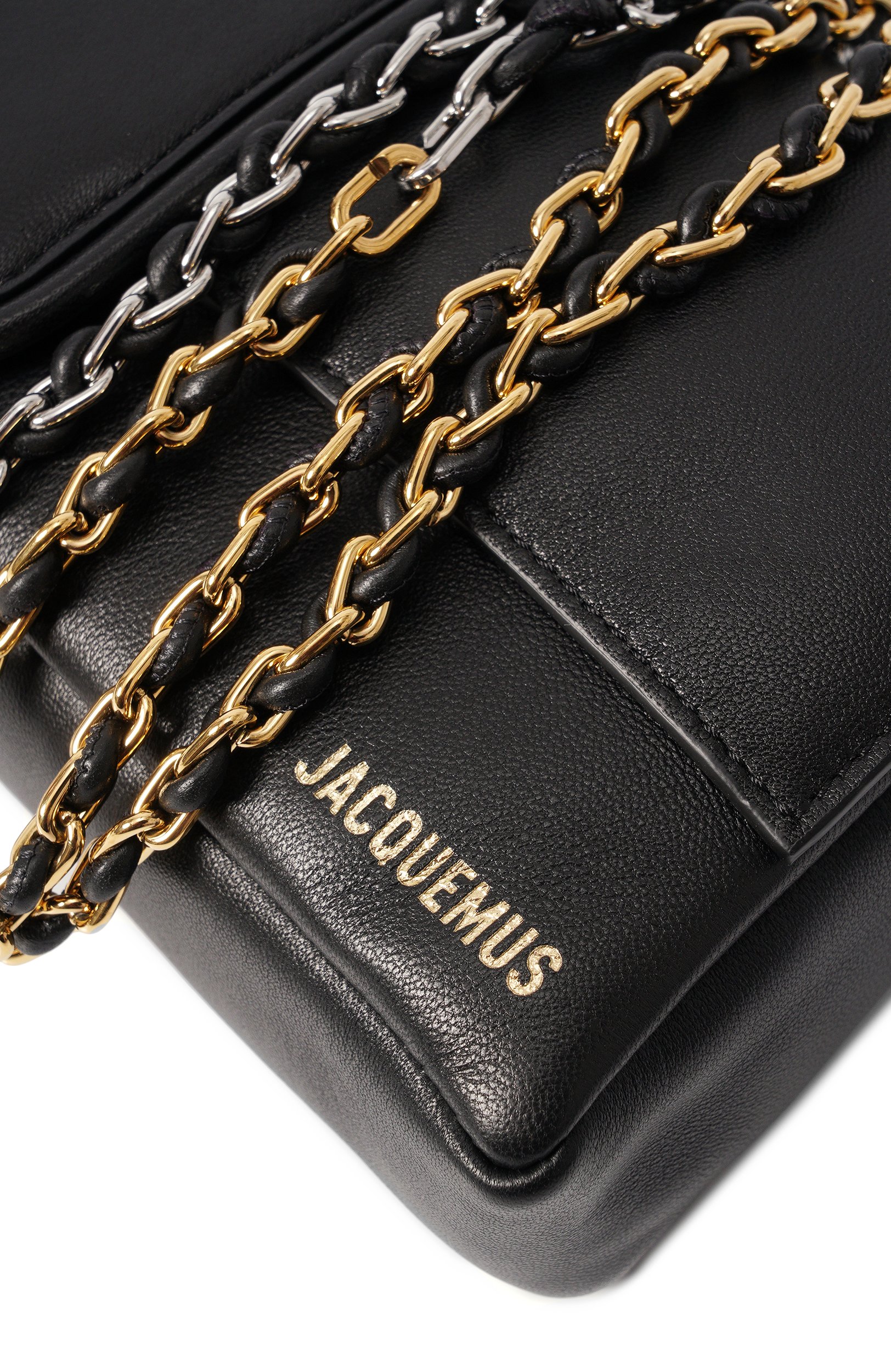 Сумка le bambino JACQUEMUS черного цвета по цене 142000 руб., арт. 26EBAW00453/AC27L14, фото 6 Сумка le bambino JACQUEMUS, арт. 26EBAW00453/AC27L14, фото 6