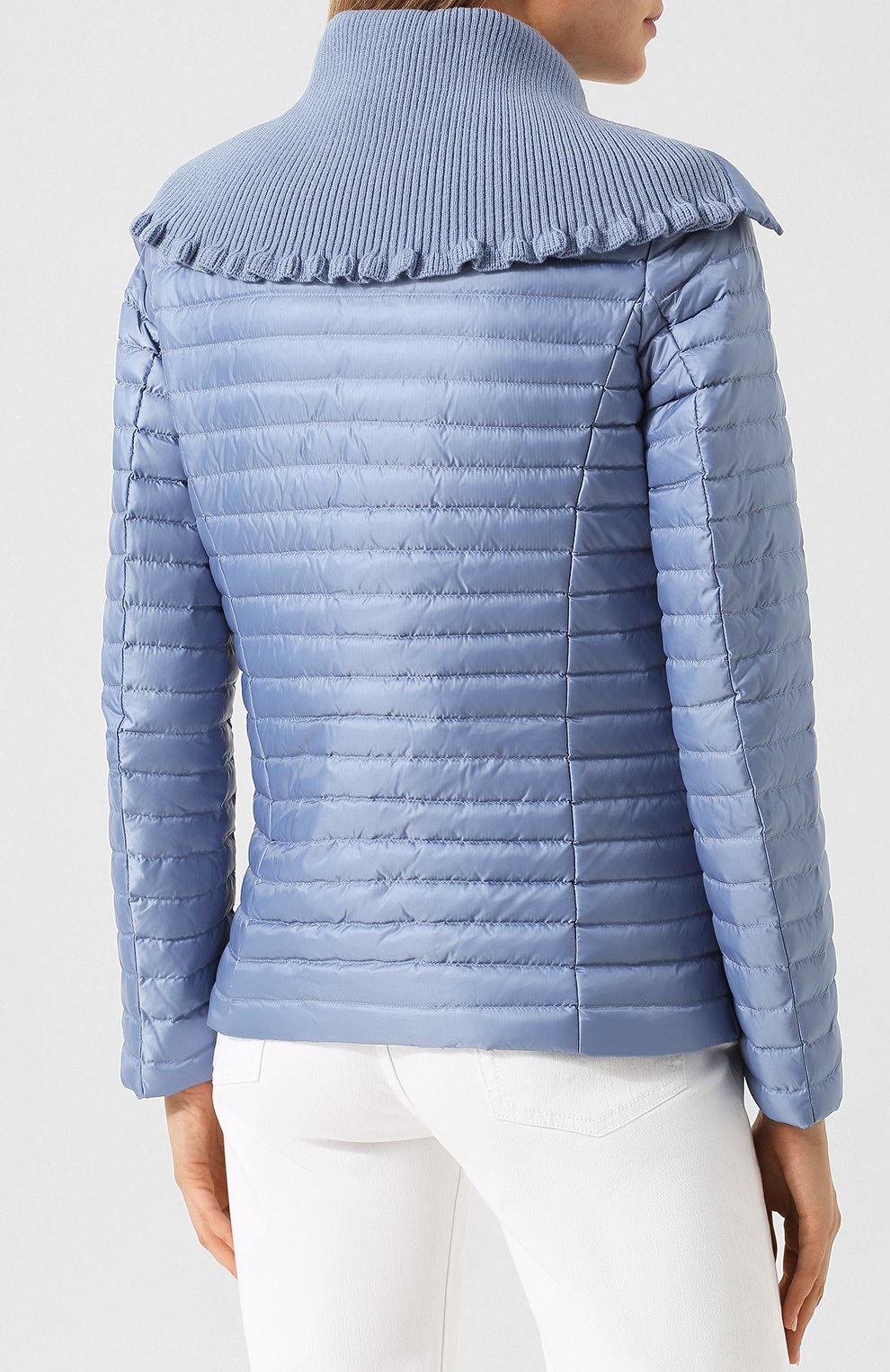 Однотонная стеганая куртка на молнии с карманами MICHAEL MICHAEL KORS, арт. MU82HVD7T3, фото 4