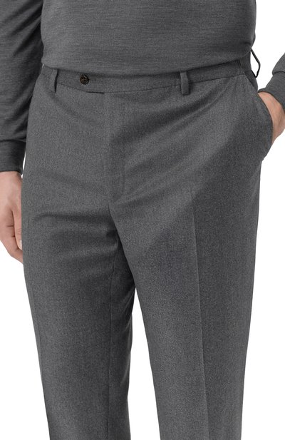 Шерстяные брюки CORNELIANI, арт. 264B08-2618581, фото 5