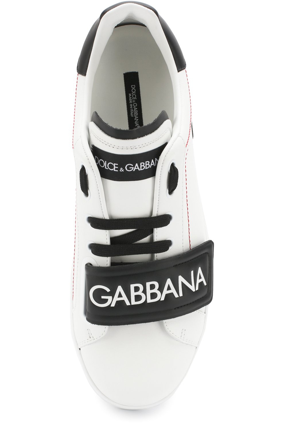 Кожаные кеды portofino DOLCE & GABBANA, арт. 0111/CS1573/AN169, фото 5