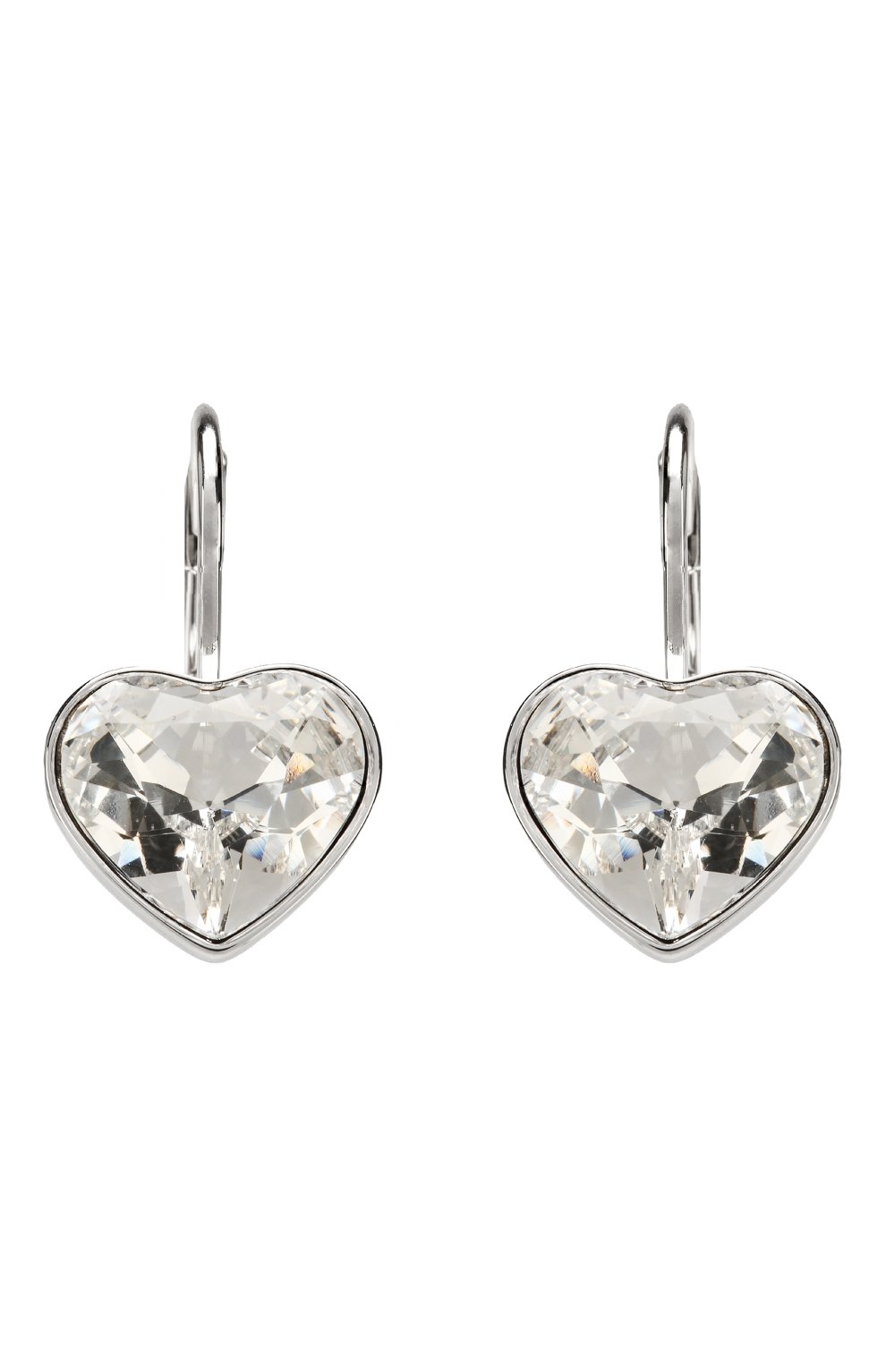 Серьги bella heart SWAROVSKI серебряного цвета по цене 5385 руб., арт. 5515191, фото 1 Серьги bella heart SWAROVSKI, арт. 5515191, фото 1