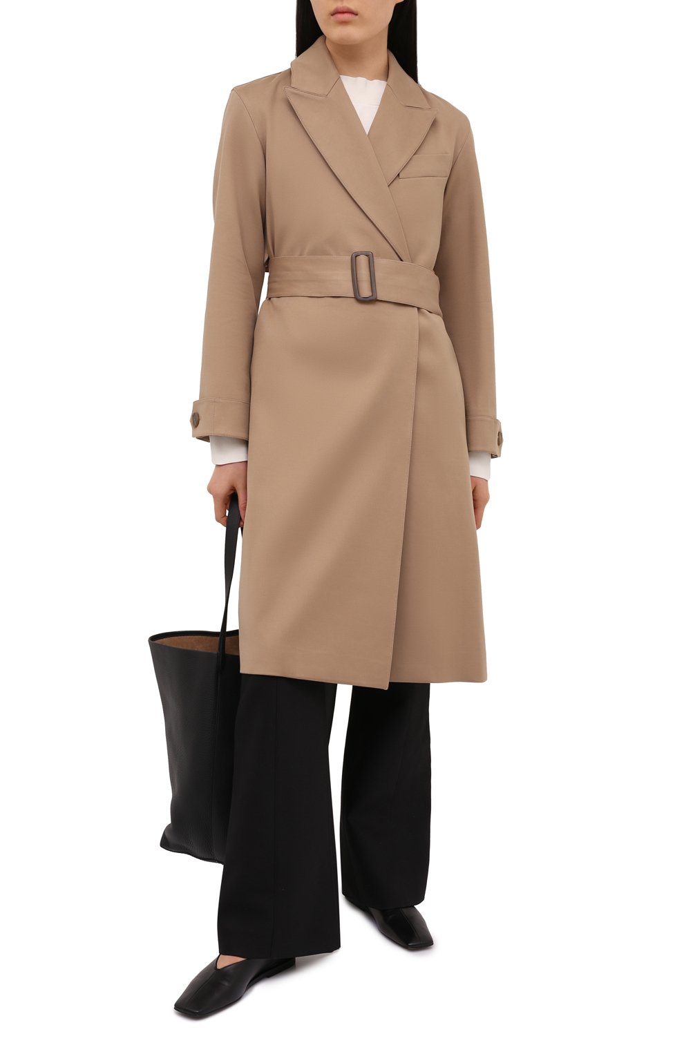 Хлопковый тренч VINCE, арт. V725691343, фото 2