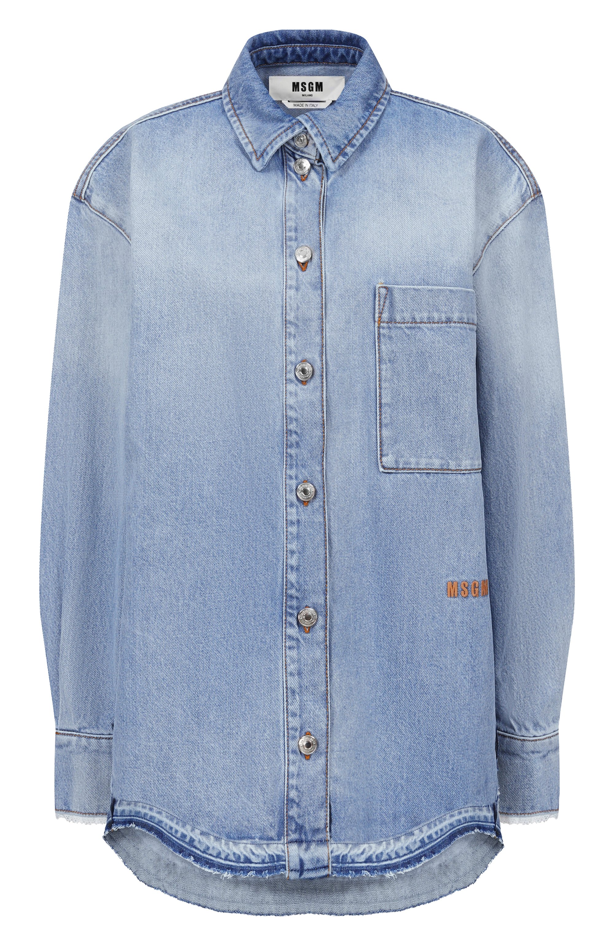 Джинсовая рубашка MSGM, арт. 4041MDE231L/267279, фото 1