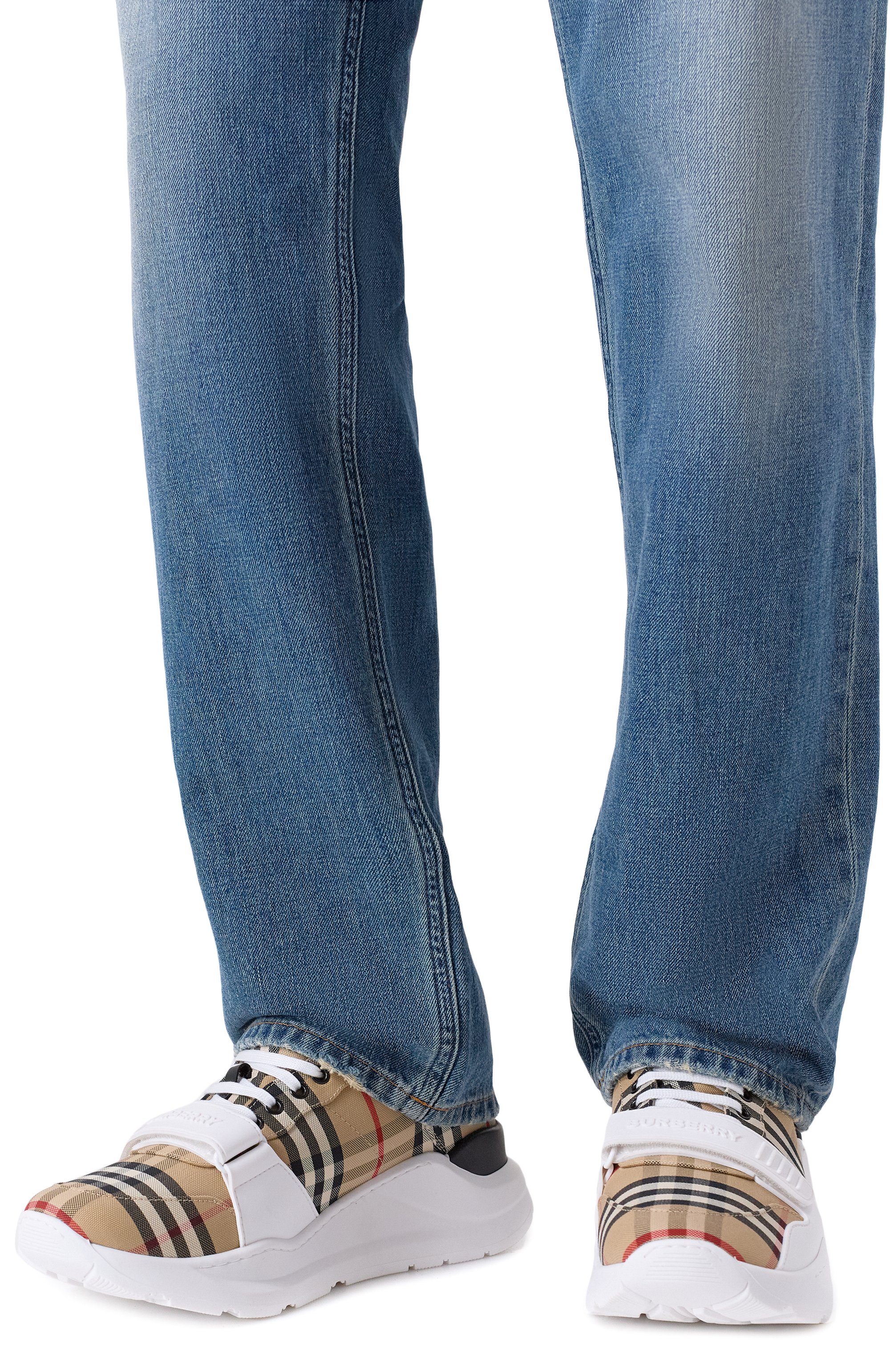 Текстильные кроссовки ramsey BURBERRY, арт. 8048577, фото 3