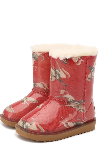 Непромокаемые сапоги с принтом MONNALISA, арт. 8C0002, фото 1