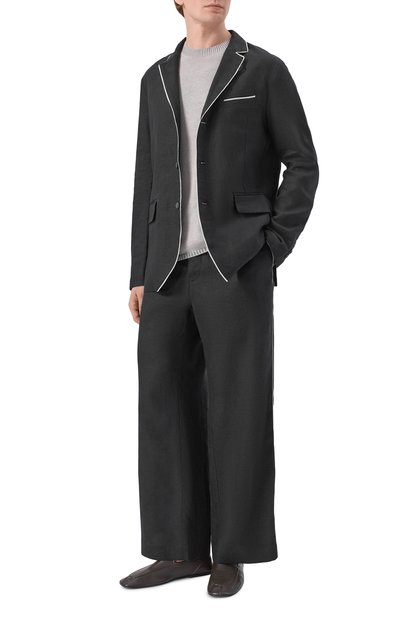 Джемпер из хлопка и кашемира HANNES ROETHER, арт. B0L10IDE.101.101, фото 2