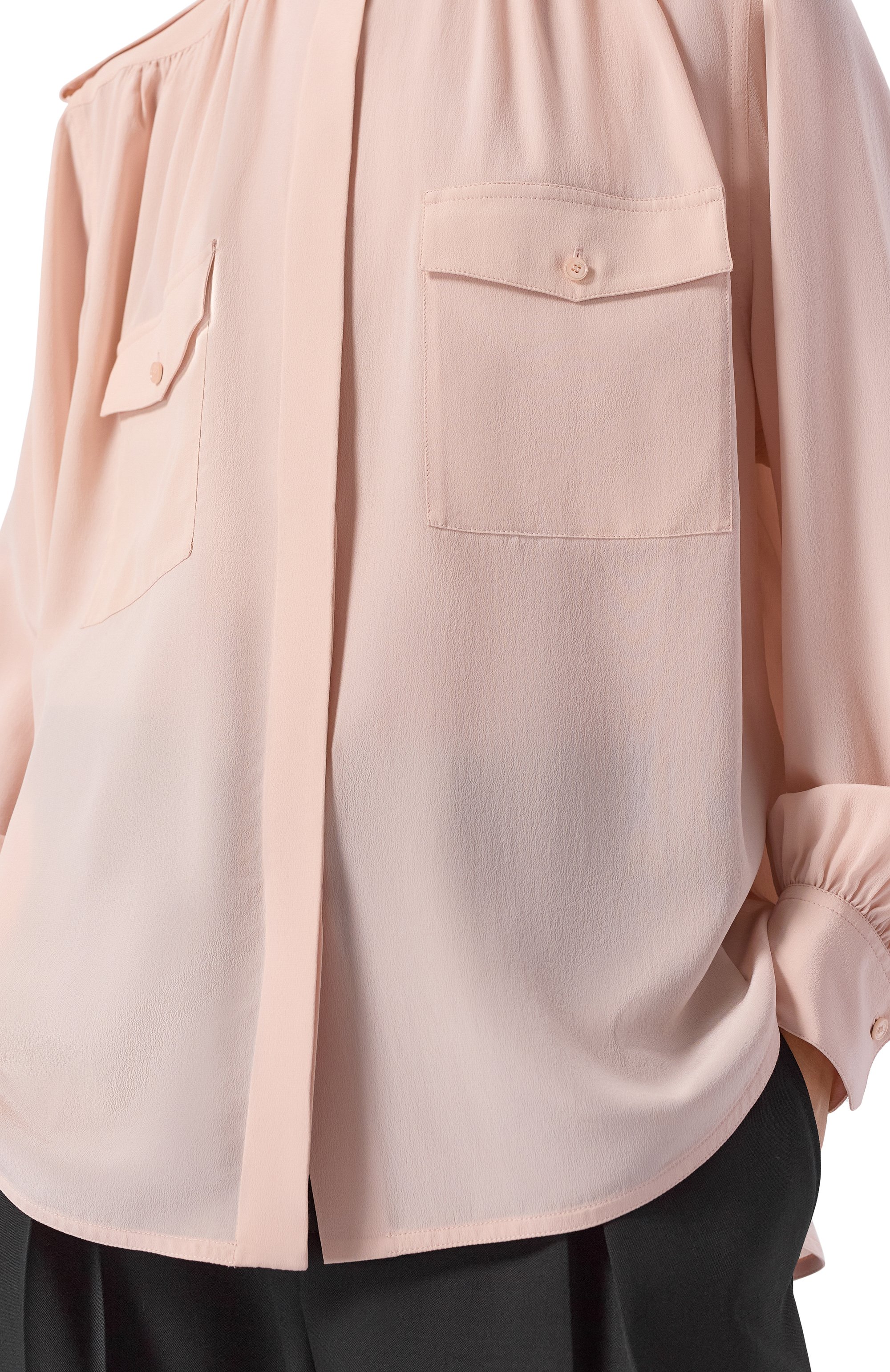 Шелковая блузка CHLOÉ, арт. CH26SHT20005, фото 5