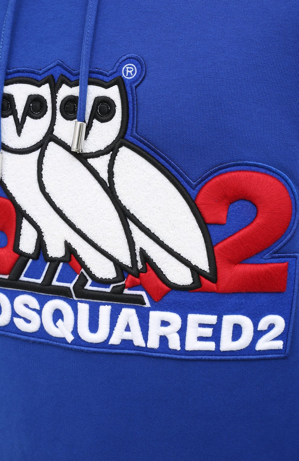 Хлопковое худи d2 x ovo DSQUARED2, арт. S74GU0458/S25042, фото 5