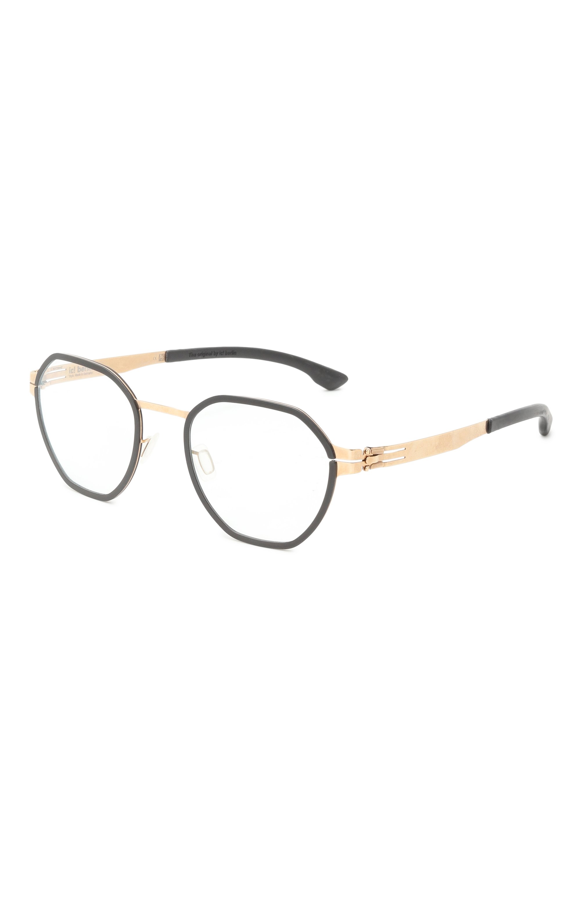 Оправа IC! BERLIN, арт. IB-CARB0N R0SE-G0LD-BLACK RX-CLEAR D0NNERSTAG, фото 1