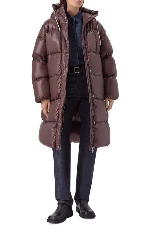 Пуховик Jil Sander J40AF0177/J70007 Коричневый  J40AF0177/J70007 Фото 2