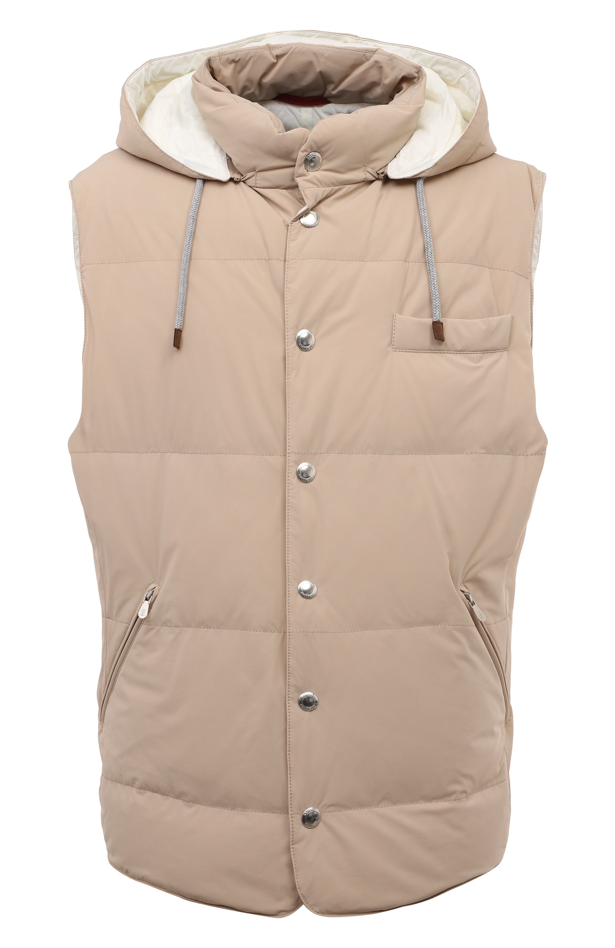 Пуховый жилет BRUNELLO CUCINELLI, арт. MM4031716, фото 1