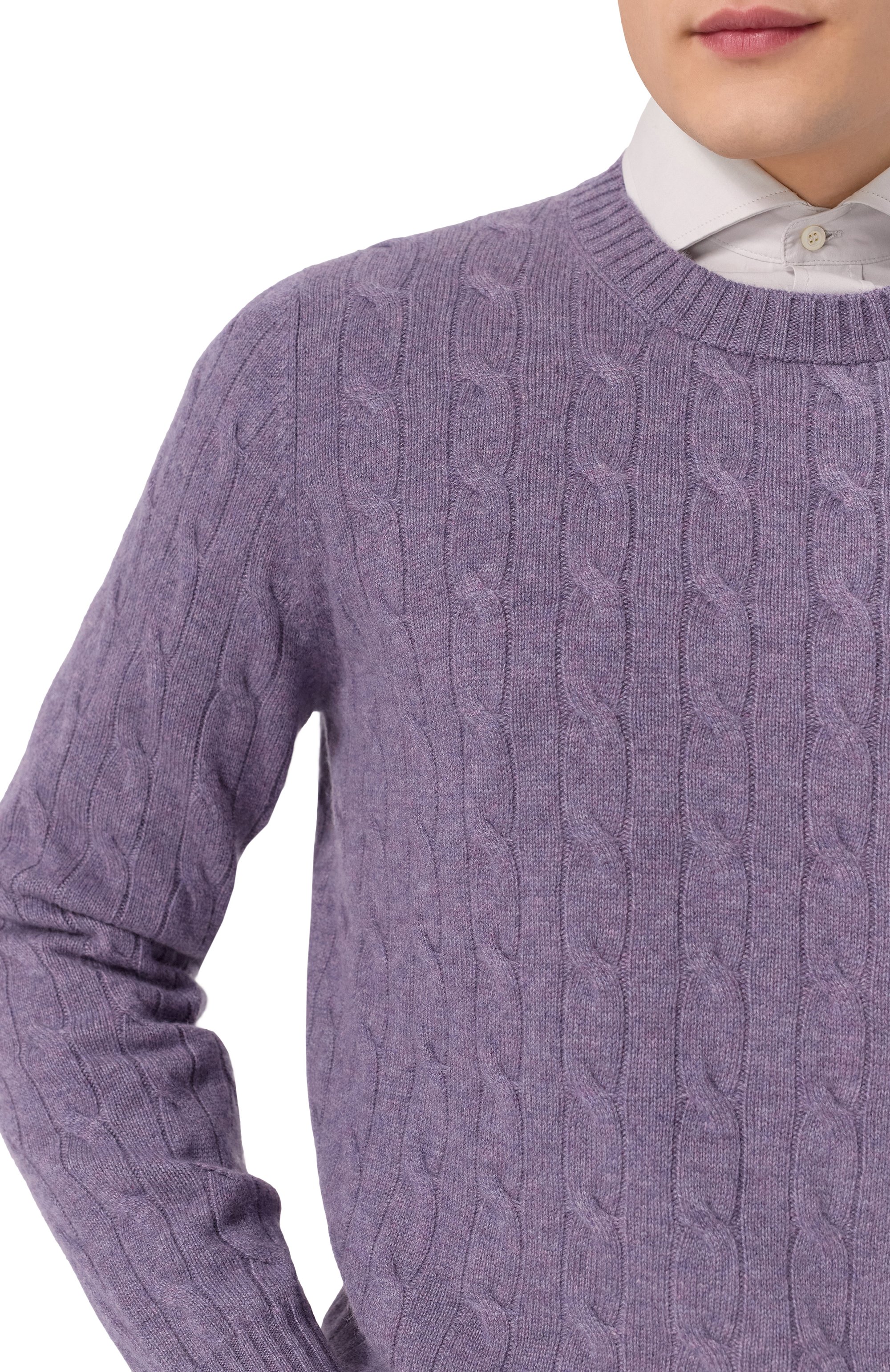 Кашемировый джемпер BRUNELLO CUCINELLI, арт. M22707200, фото 5