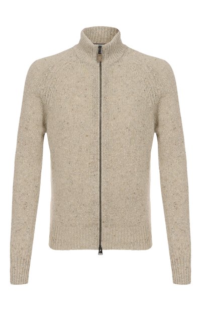 Мужской кардиган из шерсти и вискозы CANALI, арт. C1114/MK02364