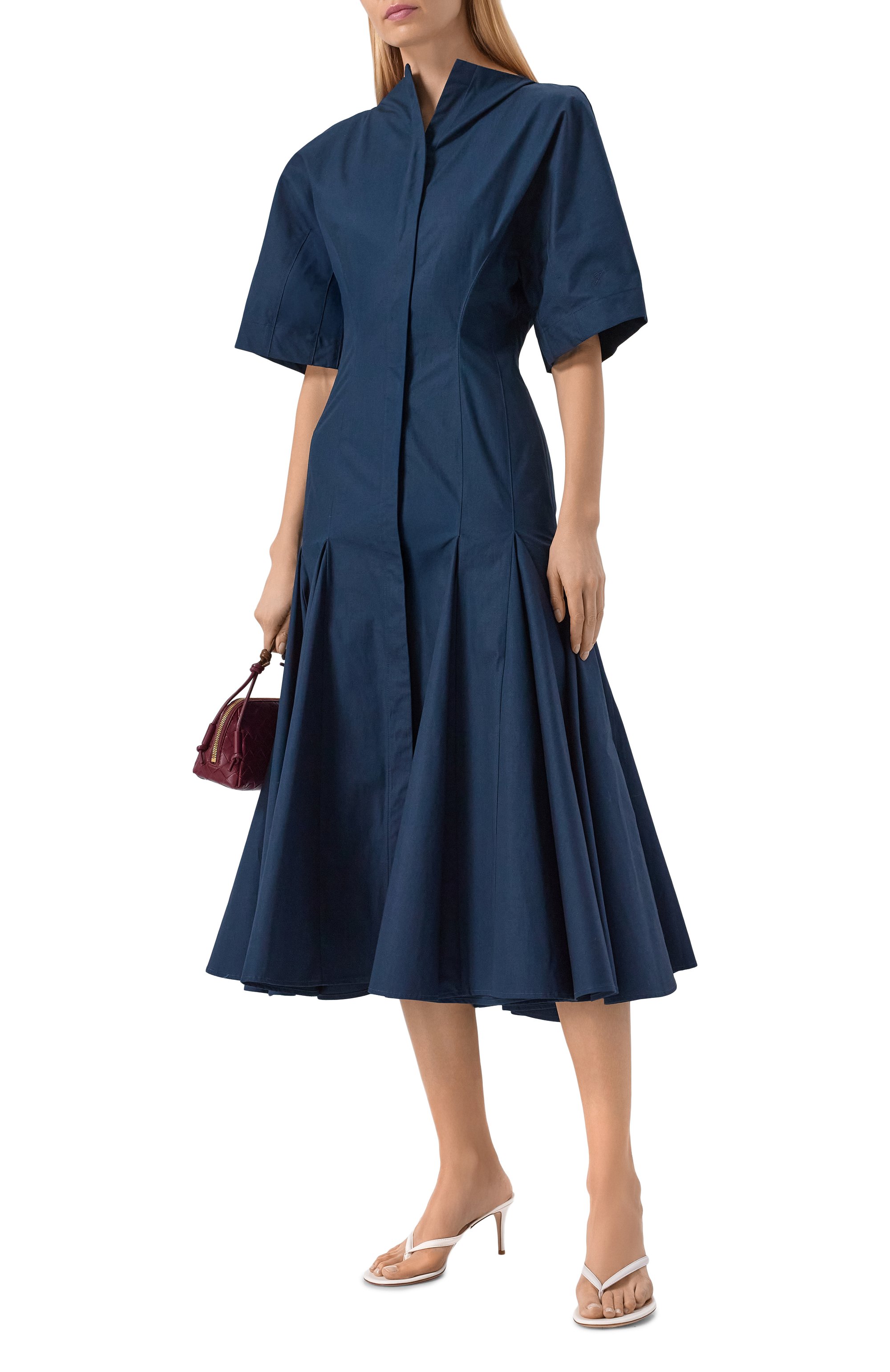 Хлопковое платье JACQUEMUS, арт. 26EDRW00745/AW00648, фото 2