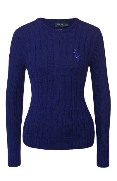 Женский хлопковый пуловер POLO RALPH LAUREN, арт. 211780365
