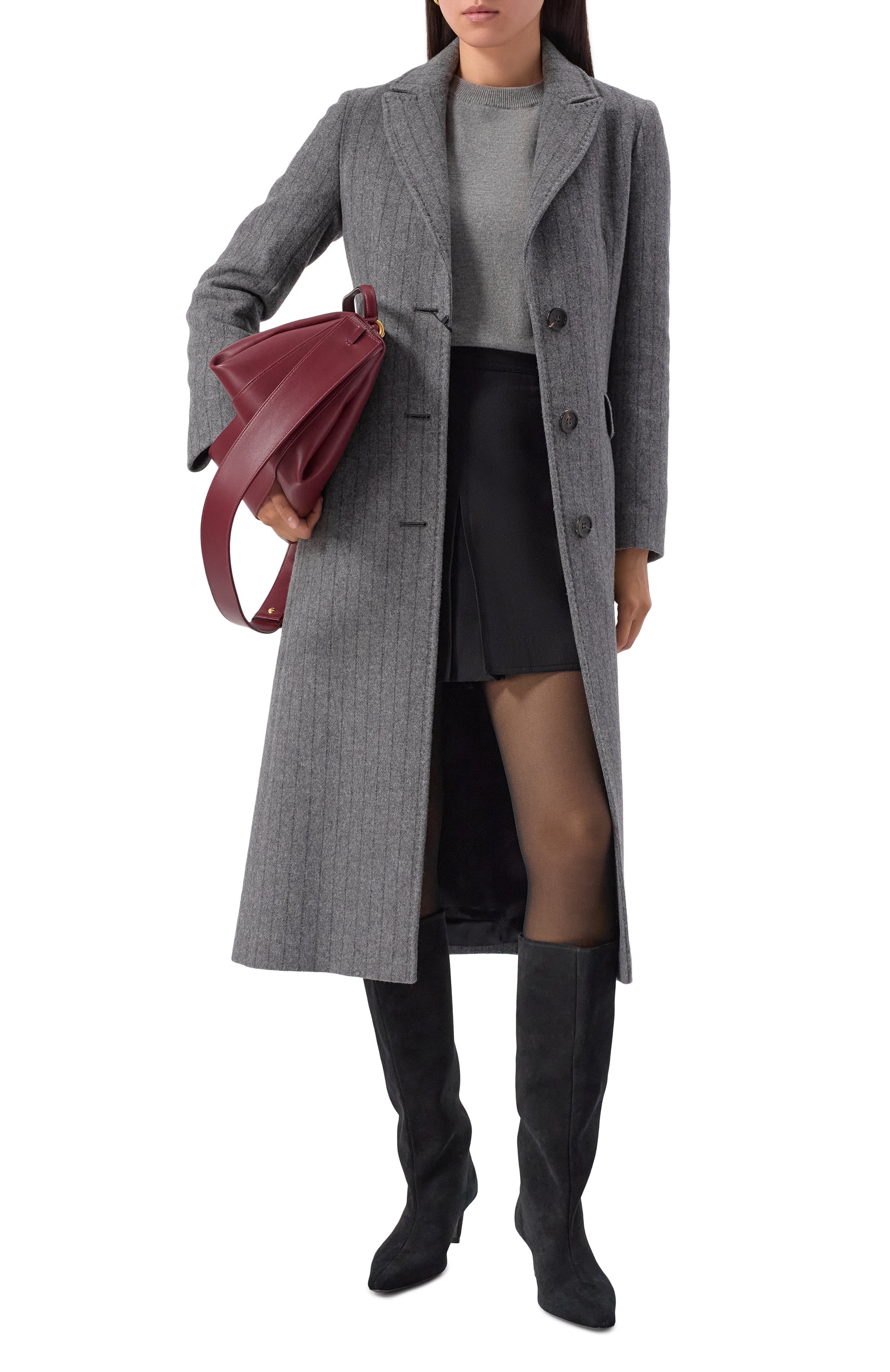 Замшевые сапоги cave JUDE, арт. CAVE KNEE B00T SUEDE, фото 3