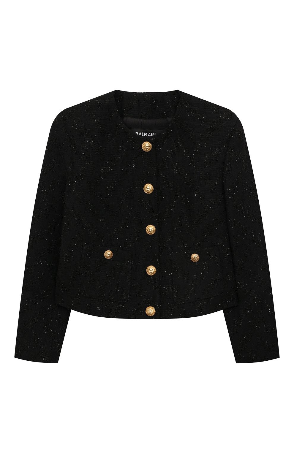 Жакет BALMAIN черного цвета по цене 57450 руб., арт. BV2B04, фото 1 Жакет BALMAIN, арт. BV2B04, фото 1