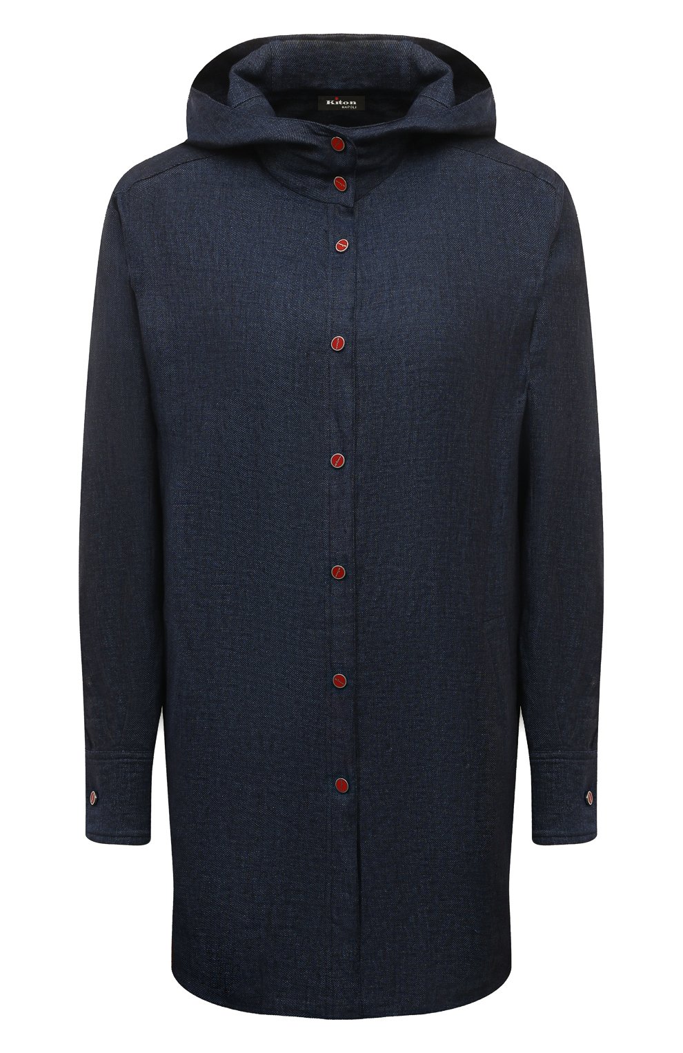 Льняная рубашка KITON, арт. D57444H08442, фото 1