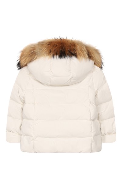 Пуховик с отделкой из енота IL GUFO, арт. A25GGM0007N0108/10-14, фото 2