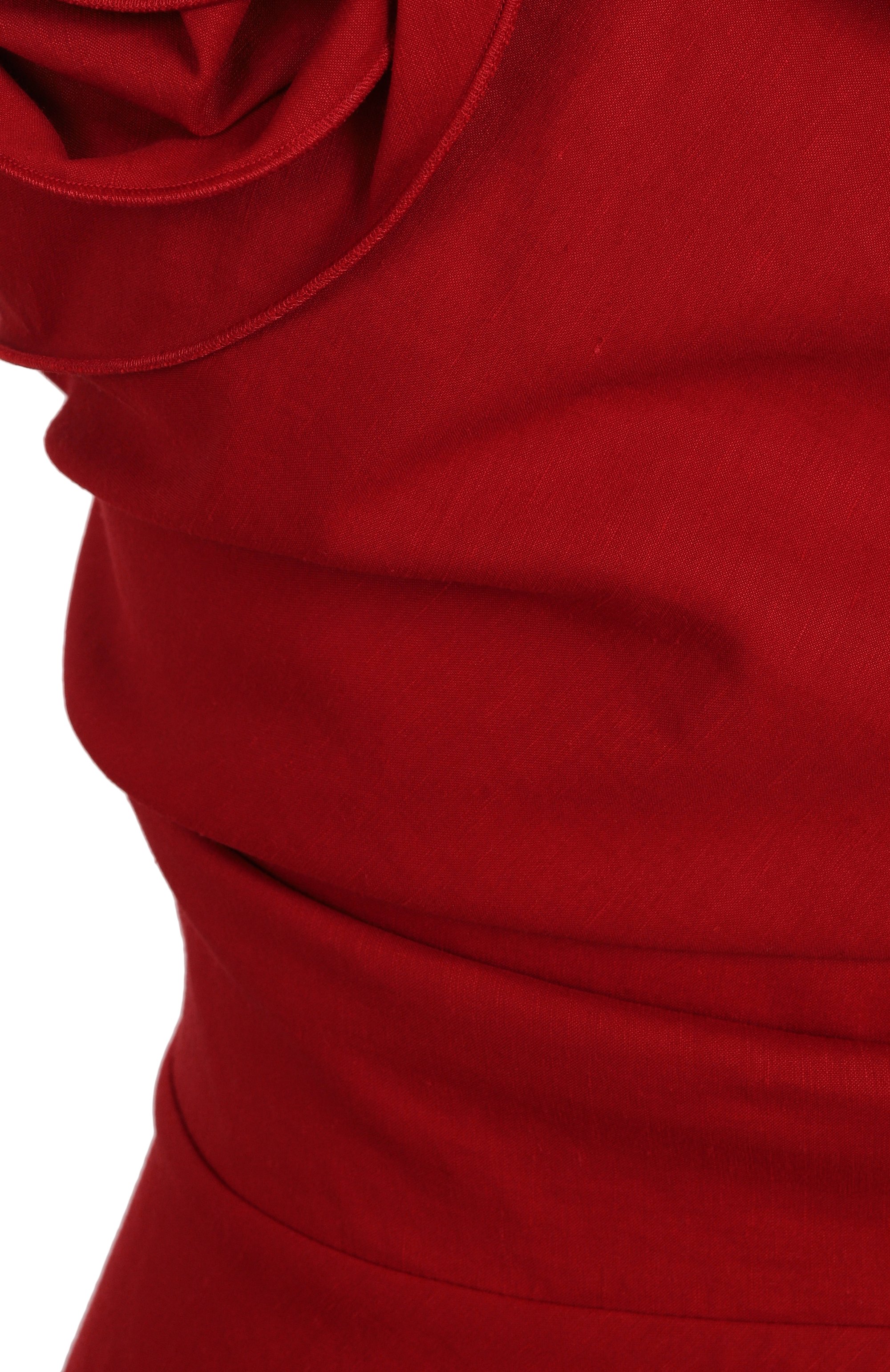 Платье изо льна и вискозы MAGDA BUTRYM, арт. 443525, фото 6