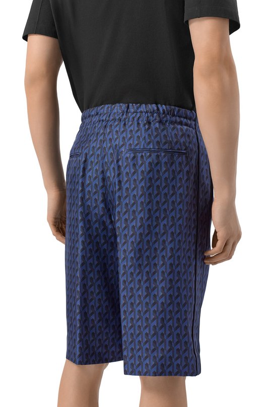 Шелковые шорты MVST M26.2PM.T021/F128 Синий  M26.2PM.T021/F128 Фото 4