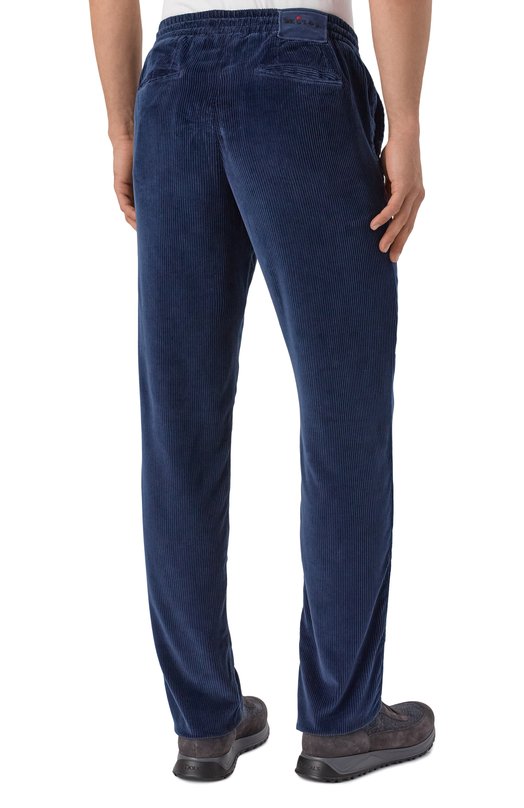 Вельветовые брюки Kiton UPLACRK0138H02 Синий  UPLACRK0138H02 Фото 4