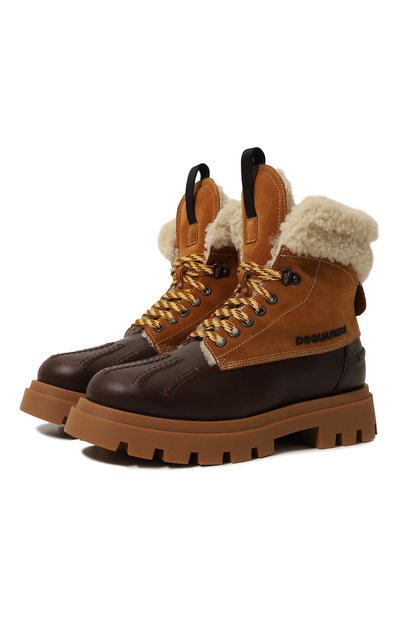 Кожаные ботинки DSQUARED2, арт. 79361/35-41