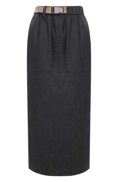 Женская шерстяная юбка BRUNELLO CUCINELLI, арт. M038PG3938